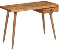 Písací stôl z masívneho akáciového dreva 110 x 50 x 76 cm - Stôl