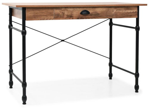 Psací stůl se zásuvkou 110 x 55 x 75 cm dubový odstín - Desk - Main image