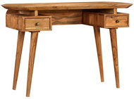 Psací stůl z masivního akáciového dřeva 120 x 50 x 77 cm - Psací stůl