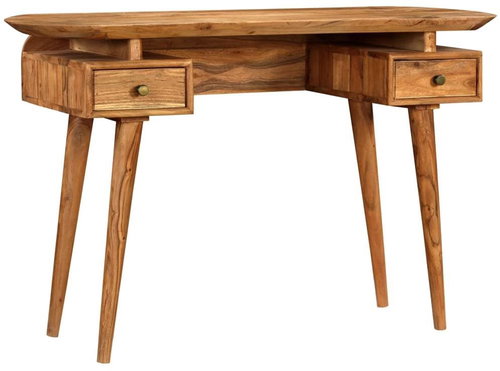 Desk made of Solid Acacia Wood 120 x 50 x 77cm - Writing Desk - Main image