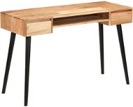Písací stôl z masívneho akáciového dreva 118 × 45 × 76 cm - Písací stôl