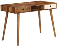 Psací stůl z masivního sheeshamového dřeva 110 x 55 x 76 cm - Psací stůl