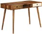 Písací stôl z masívneho sheeshamového dreva 110 x 55 x 76 cm - Písací stôl