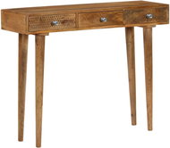 Console Table made of Solid Mango Tree 102 x 30 x 79cm - Console Table