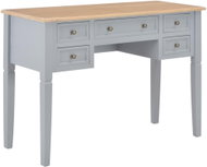 Grey Writing Desk 109,5 x 45 x 77,5cm Wood - Writing Desk