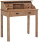 Stôl Písací stôl 90 x 50 x 100 cm masívne teakové drevo - Stůl