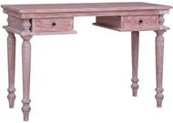 Writing Desk 120 x 50 x 78cm Solid Mahogany Wood - Writing Desk