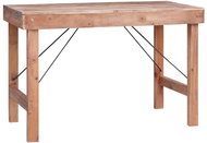 Jídelní stůl 120 x 60 x 80 cm masivní recyklované dřevo - Jídelní stůl