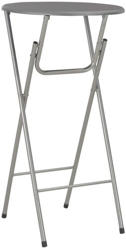 Bar Table Anthracite 60 x 112cm MDF - Bar Table - Main image