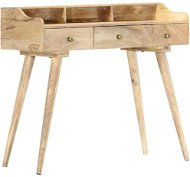 Sekretář 90 x 45 x 86 cm masivní mangovníkové dřevo - Stôl