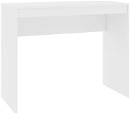 Stůl Psací stůl bílý 90 x 40 x 72 cm dřevotříska - Stůl