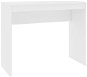 Psací stůl bílý 90 x 40 x 72 cm dřevotříska - Stůl