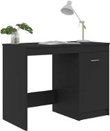Písací stôl sivý 100 x 50 x 76 cm drevotrieska - Stôl