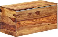 Úložná truhla 80 × 40 × 40 cm masívne sheeshamové drevo - Truhla