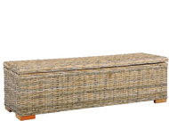 Storage Box 120cm Kubu Rattan and Solid Mango Tree - Storage Box