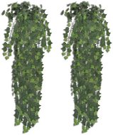 2 ks zelený umělý břečťanový keř - Umělá květina