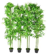 Set of Four Pieces of Artificial Bamboo Trees 190cm - Artificial Flower