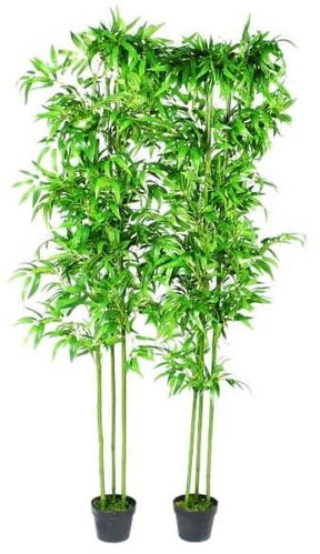 Set of Two Pieces of Artificial Bamboo Trees 190cm - Artificial Flower - Main image