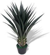 Artificial Yucca Plant with Flowerpot 90cm Green - Artificial Flower