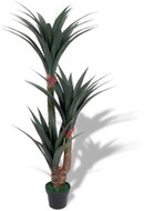 Artificial Yucca Plant with Flowerpot 155cm Green - Artificial Flower