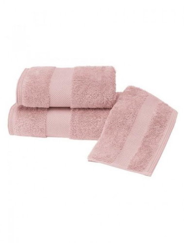 Soft Cotton Deluxe Luxury Bath Towels 75×150cm, old pink - Bath Towel - Main image