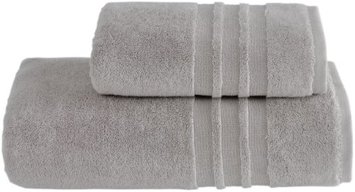 Soft Cotton Towel PRESTIGE 85 × 150 cm, light grey - Bath Towel - Main image