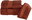 Luxury towel DELUXE 75 × 150 cm, cinnamon
