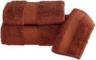 Soft Cotton Luxury small towel DELUXE 30 × 50 cm in Modal, cinnamon - Towel