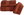 Luxury small towel DELUXE 30 × 50 cm in Modal, cinnamon