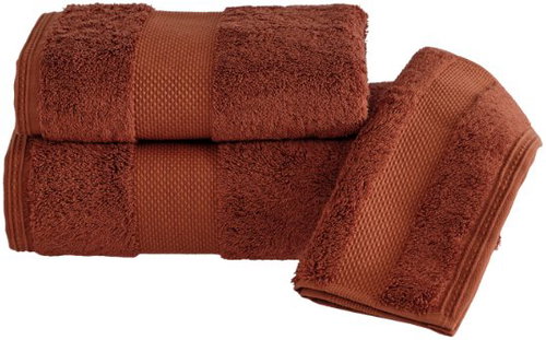Soft Cotton Luxury small towel DELUXE 30 × 50 cm in Modal, cinnamon - Towel - Main image