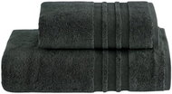Soft Cotton Towel and bath towel set PRESTIGE, 2 pcs, khaki - Towel Set