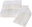 Towel and towel set DELUXE, 2 pcs, white