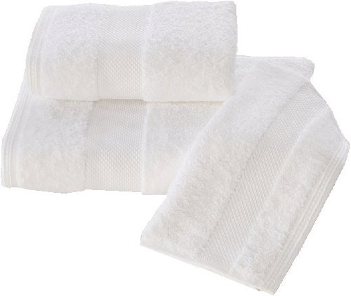 Soft Cotton - Towel and towel set DELUXE, 2 pcs, white - Towel Set - Main image