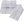 Set of towel and bath towel DELUXE, 2 pcs, light blue