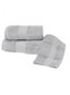 Towel Set Soft Cotton - Set of towel and bath towel DELUXE, 2 pcs, light grey - Sada ručníků