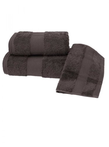 Soft Cotton - Towel and towel set DELUXE, 2 pcs, brown - Towel Set - Main image