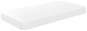 Shumee plovoucí nástěnná bílá vysoký lesk 50×23×3,8 cm MDF, 323745 - Police