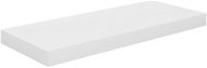 Shumee plovoucí nástěnná bílá vysoký lesk 60×23,5×3,8 cm MDF, 323748 - Police