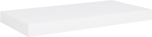 Shumee plovoucí nástěnná bílá 50×23×3,8 cm MDF, 323808 - Shelf - Main image
