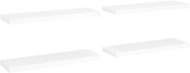 Shumee floating wall mounted 4 pcs white 80×23,5×3,8 cm MDF, 323816 - Shelf