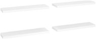 Shumee plovoucí nástěnné 4 ks bílé 90×23,5×3,8 cm MDF, 323819 - Police