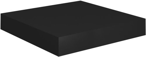 Shumee plovoucí nástěnná černá 23×23,5×3,8 cm MDF, 323823 - Shelf - Main image