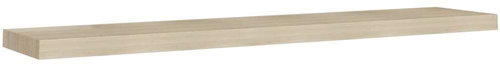 Shumee plovoucí nástěnná dubová 120×23,5×3,8 cm MDF, 323883 - Shelf - Main image