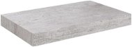 Shumee plovoucí nástěnná betonově šedá 23×23,5×3,8 cm MDF, 326588 - Police