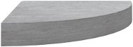 Shumee nástěnná rohová betonově šedá 35×35×3,8 cm MDF, 326642 - Police
