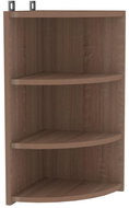 Shumee nástěnná rohová dub sonoma 30×31,5×60 cm dřevotříska, 339539 - Shelf