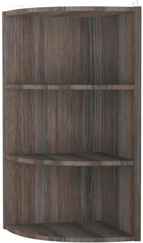 Shumee nástěnná rohová šedá dub sonoma 30×31,5×60cm dřevotříska, 339540 - Shelf - Main image