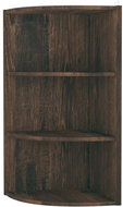 Shumee nástěnná rohová kouřový dub 30×31,5×60 cm dřevotříska, 339541 - Shelf