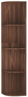 Shumee Stojící rohová hnědý dub 40×41,5×180 cm dřevotříska, 339549 - Police