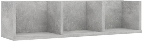 Shumee nástěnná na CD betonově šedá 75×18×18 cm dřevotříska, 801314 - Police - Main image